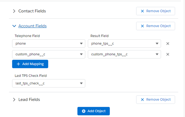 tps configuration