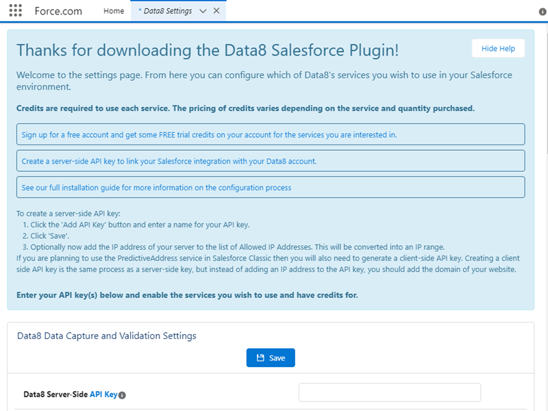 salesforce installation guide